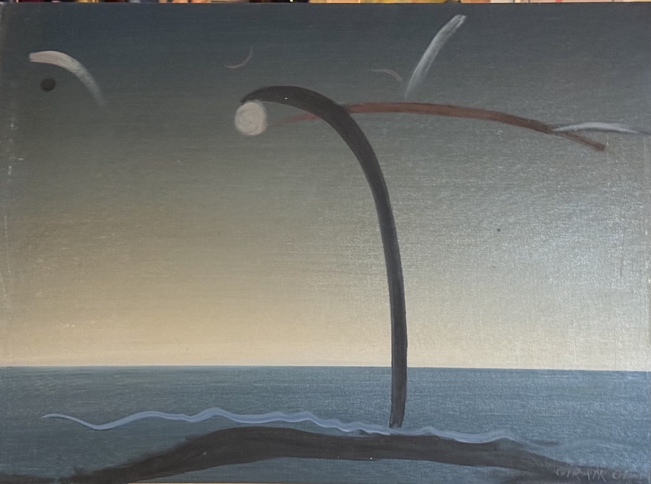 Space — 2001 — 22 × 30 in — Oil on canvas