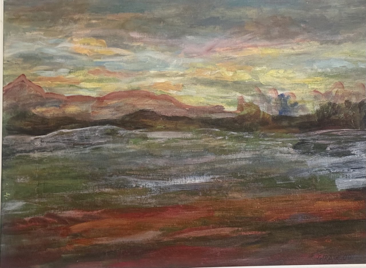 Lake — 2000 — 22 × 30 in — Oil on canvas