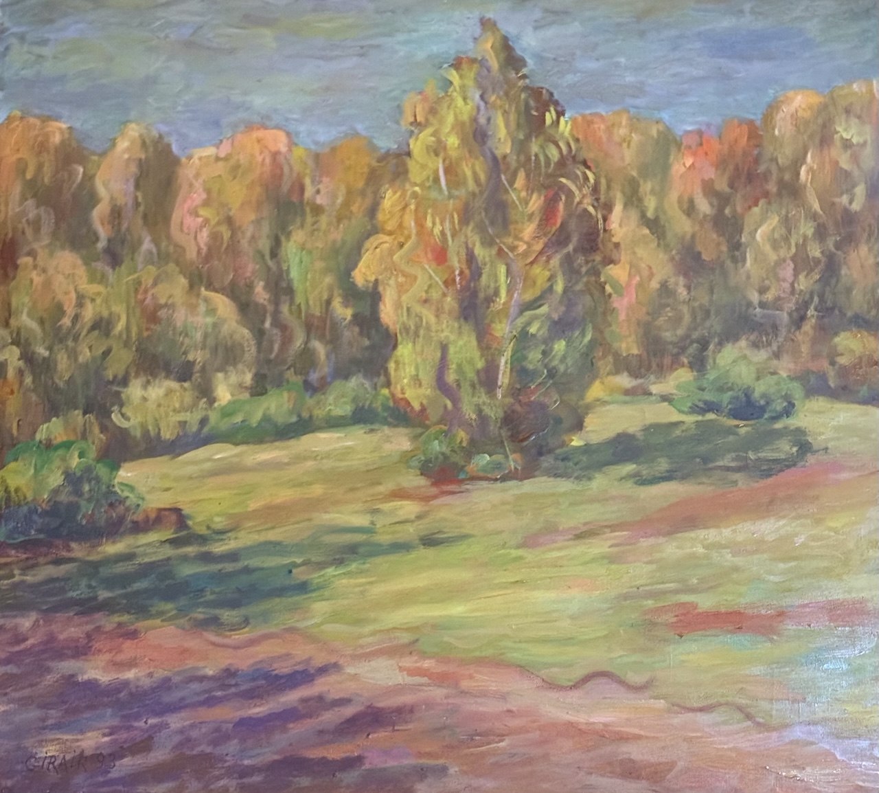 Forest — Undated — 26 × 24 in — Oil on canvas