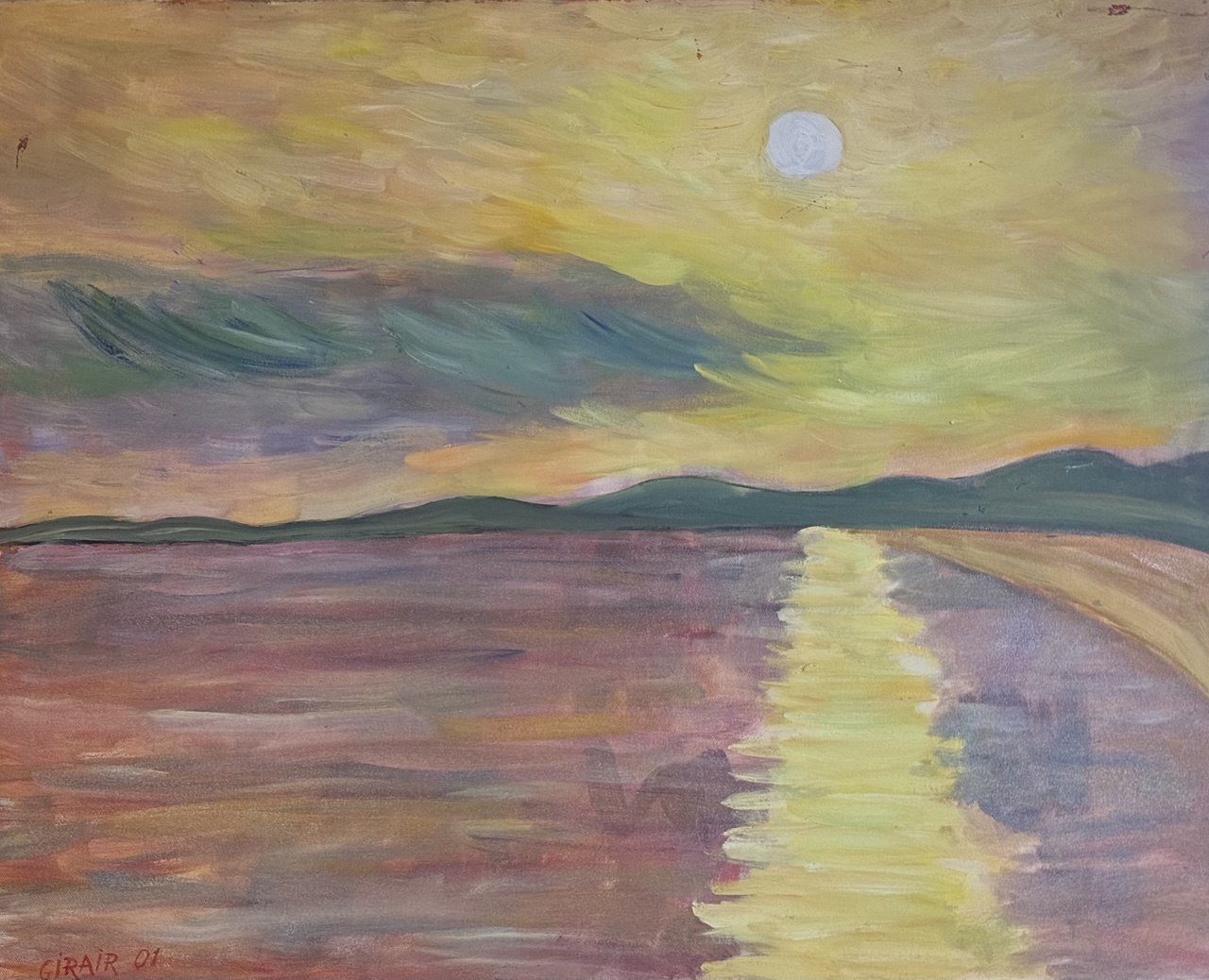 Lake — 2001 — 24 × 30 in — Oil on canvas