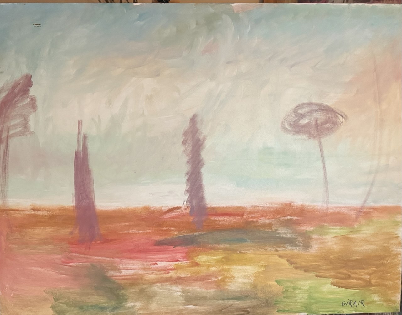 Light Symphony — 2003 — 20 × 40 in — Oil on canvas