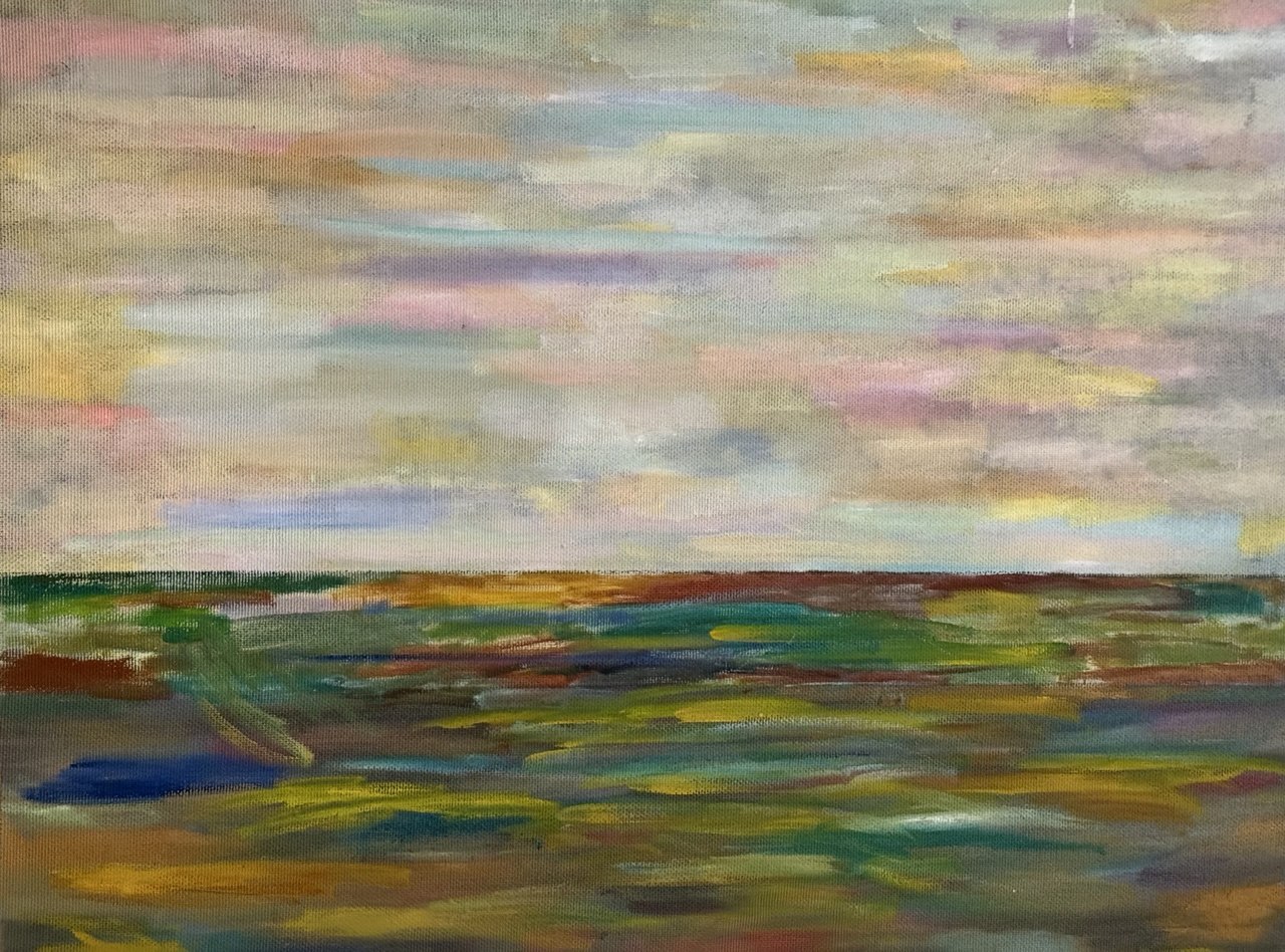 Skylight No. 2 — Undated — 24 × 30 in — Oil on cardboard