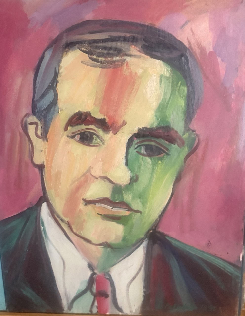 Father — 1991 — 18 × 24 in — Oil on canvas