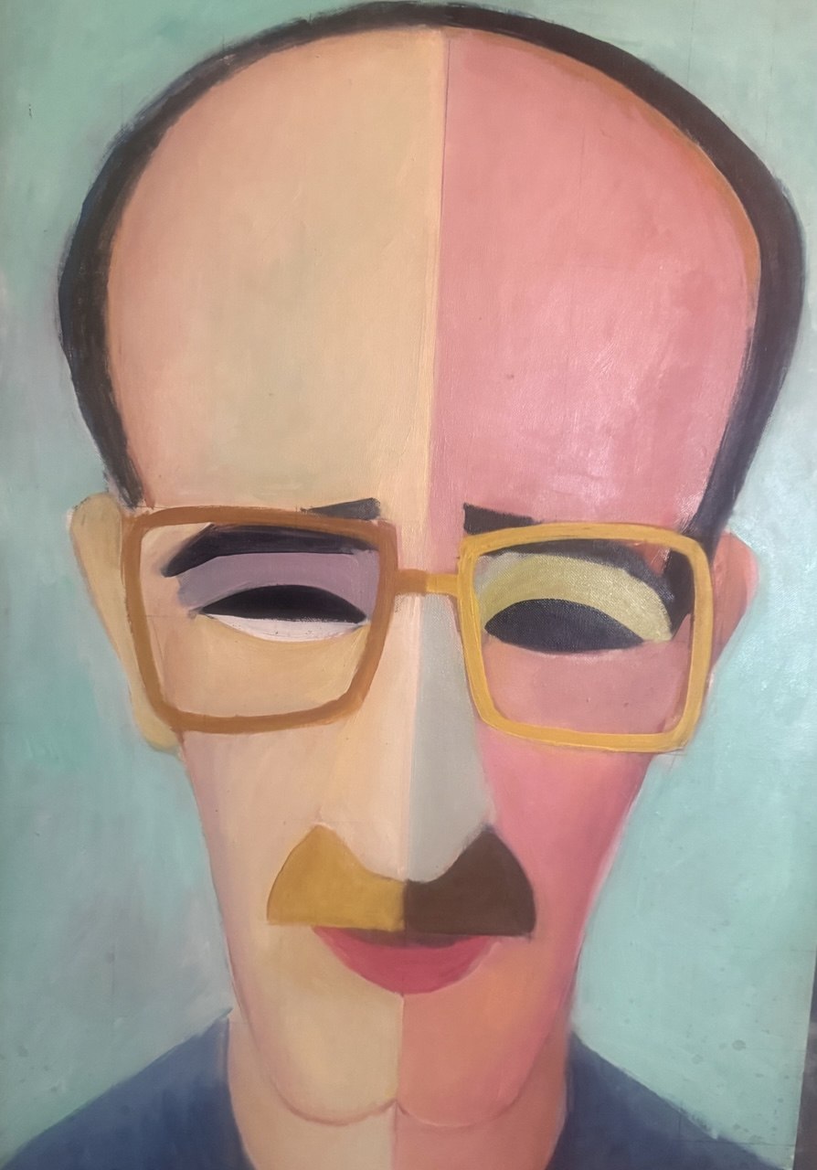 Dima Kassil — 1990 — 20 × 30 in — Oil on canvas