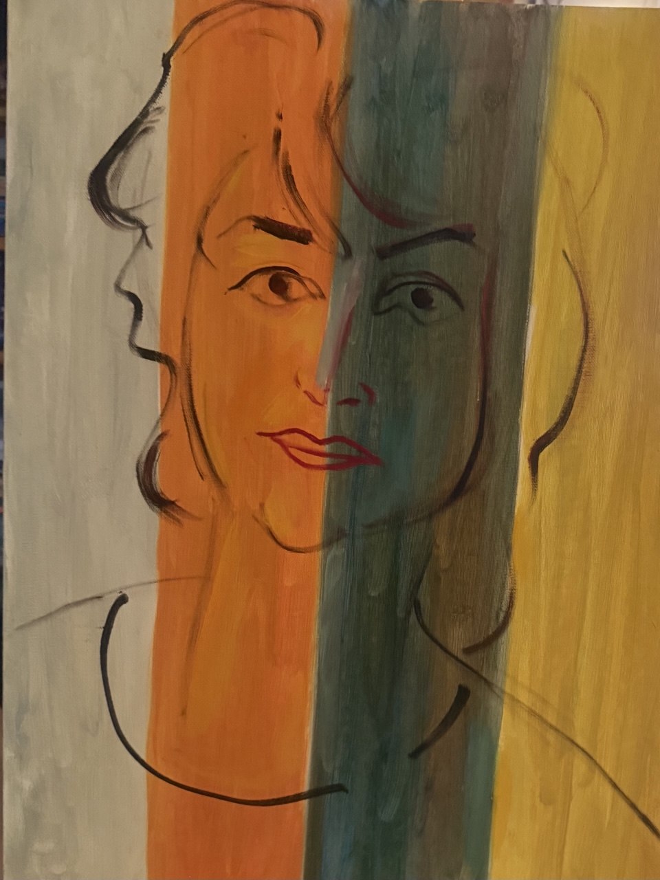 Portrait of a Woman — 1999 — 18 × 24 in — Oil on canvas