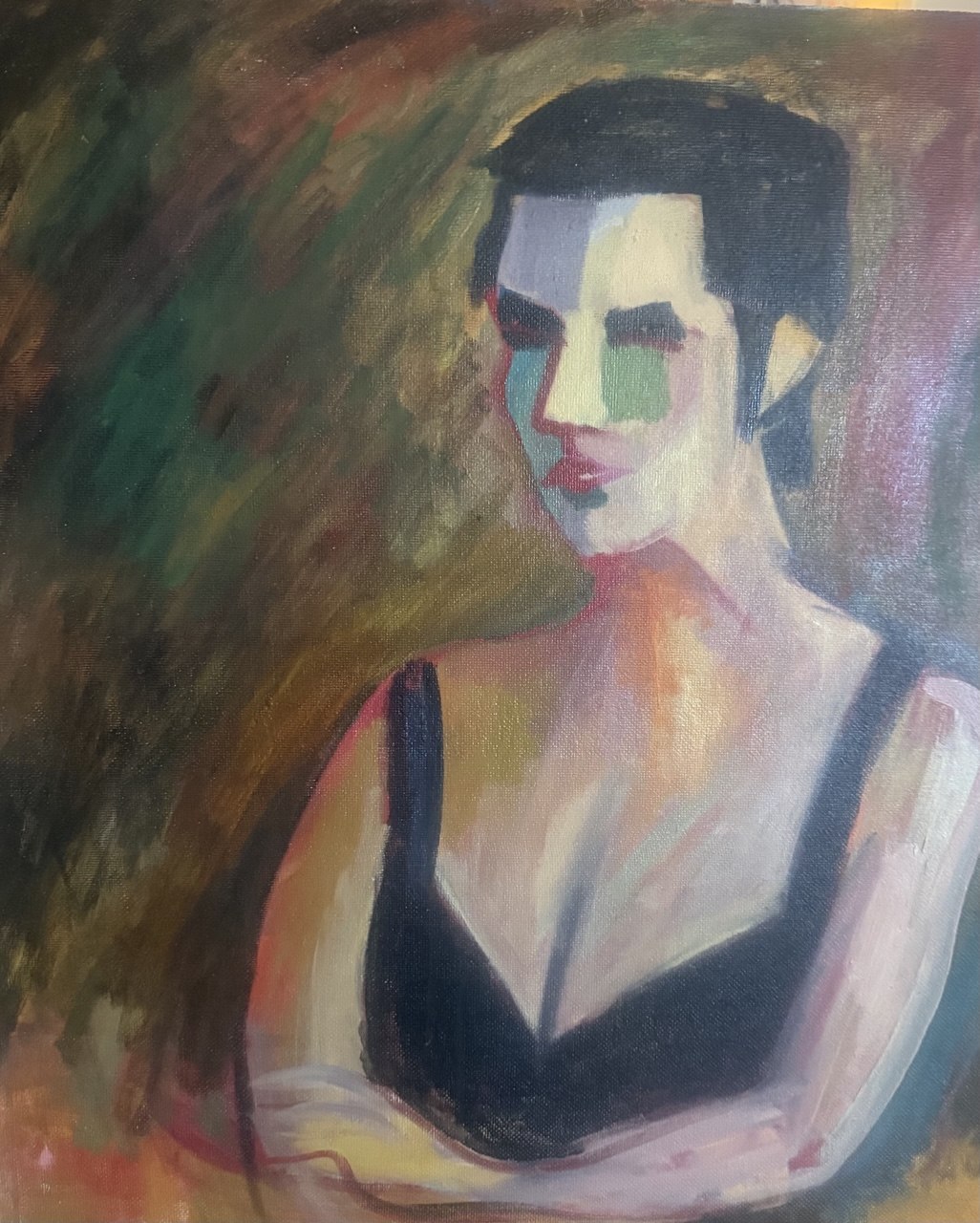 Marina — 2001 — 24 × 28 in — Oil on canvas