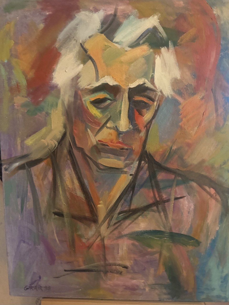 Nagibin — 1998 — 24 × 30 in — Oil on canvas