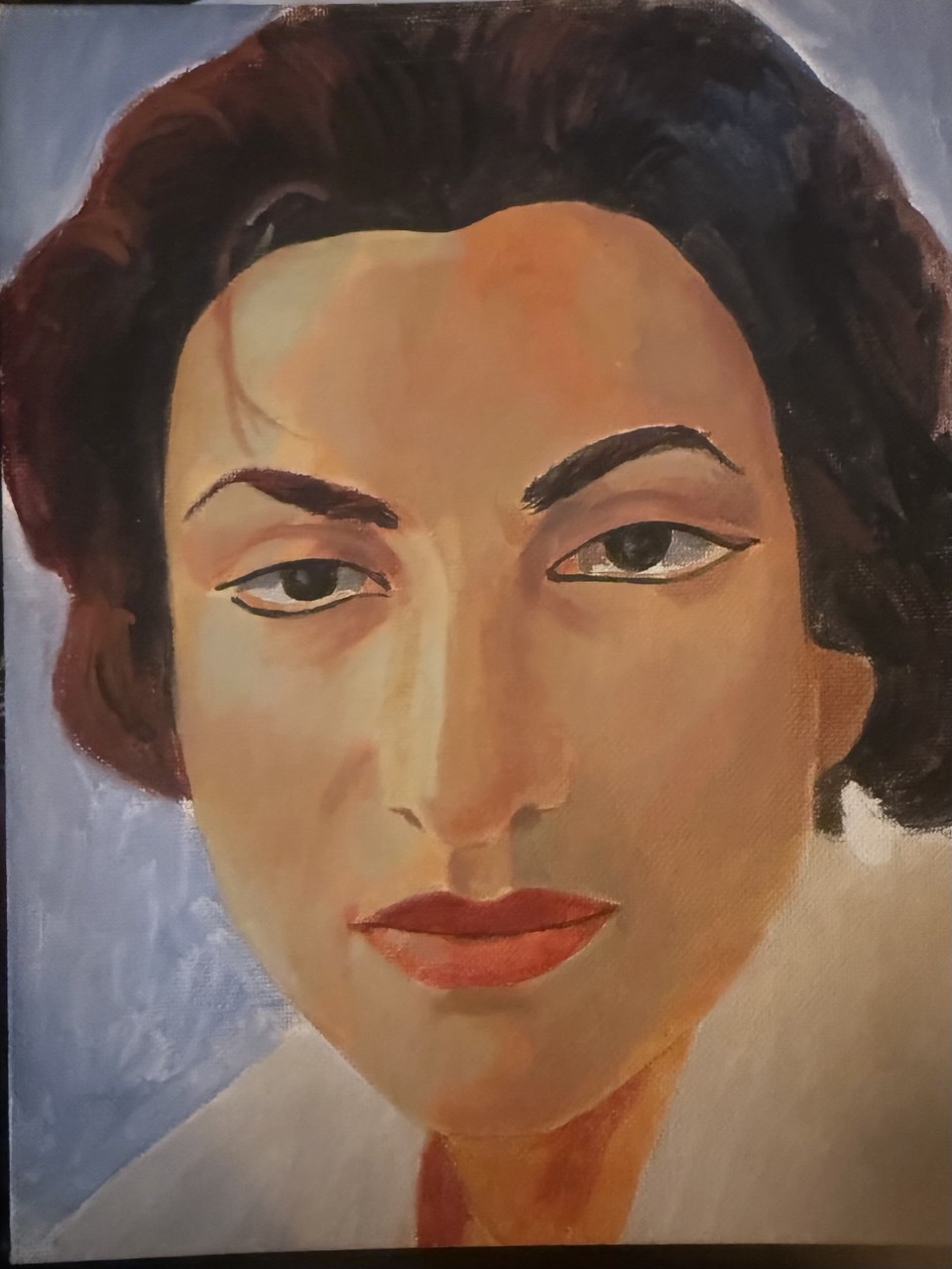 Galina — 1992 — 8 × 10 in — Oil on canvas