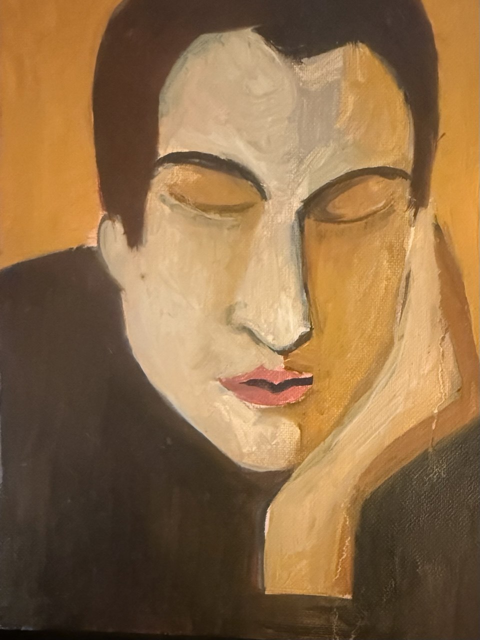 Galina — 1992 — 8 × 10 in — Oil on canvas