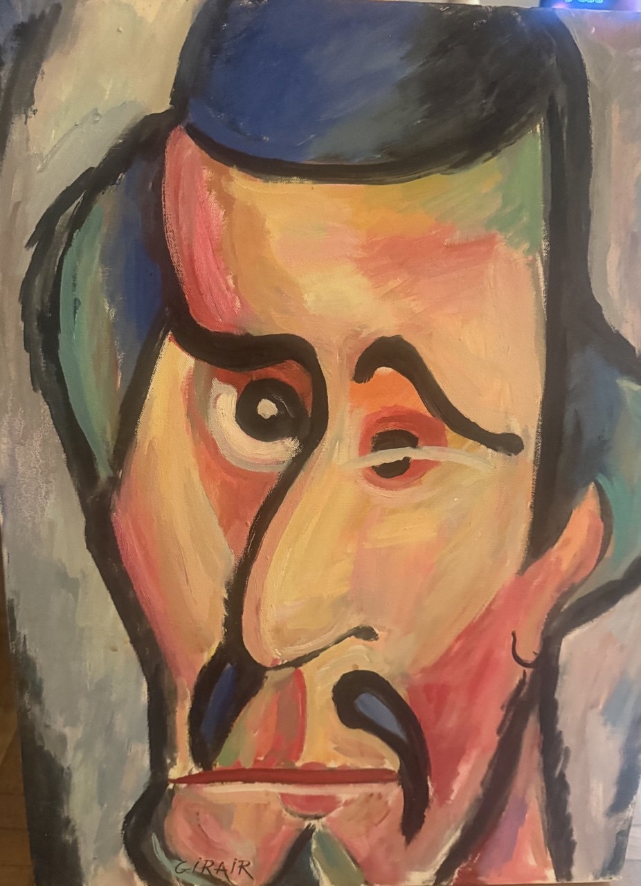 Self-Portrait — 2001 — 18 × 24 in — Oil on canvas