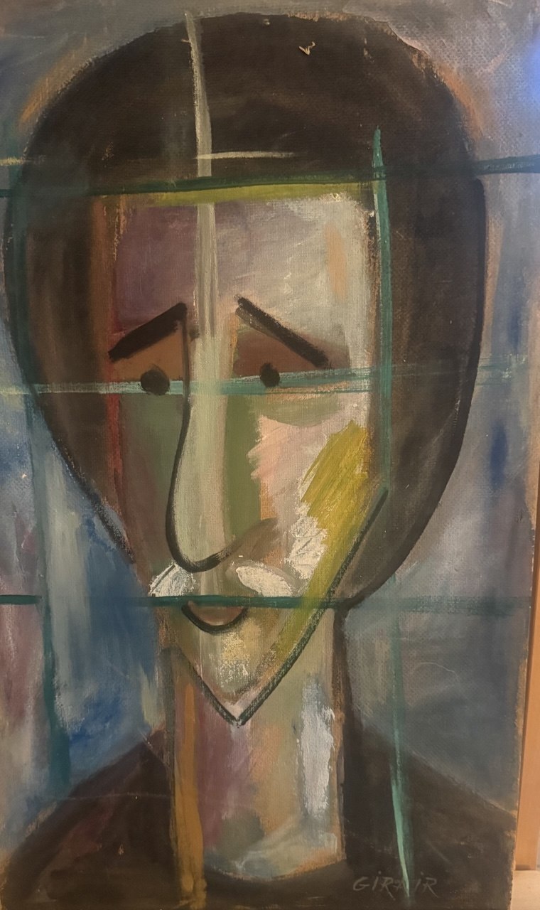 Self-Portrait — 2004 — 23 × 14 in — Oil on canvas